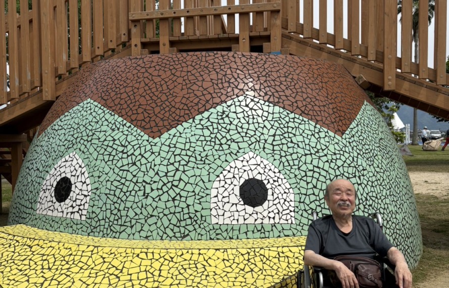 河童公園で