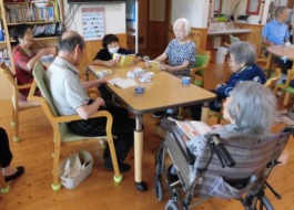 唱歌と歌うご利用者