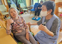 機能訓練の様子です