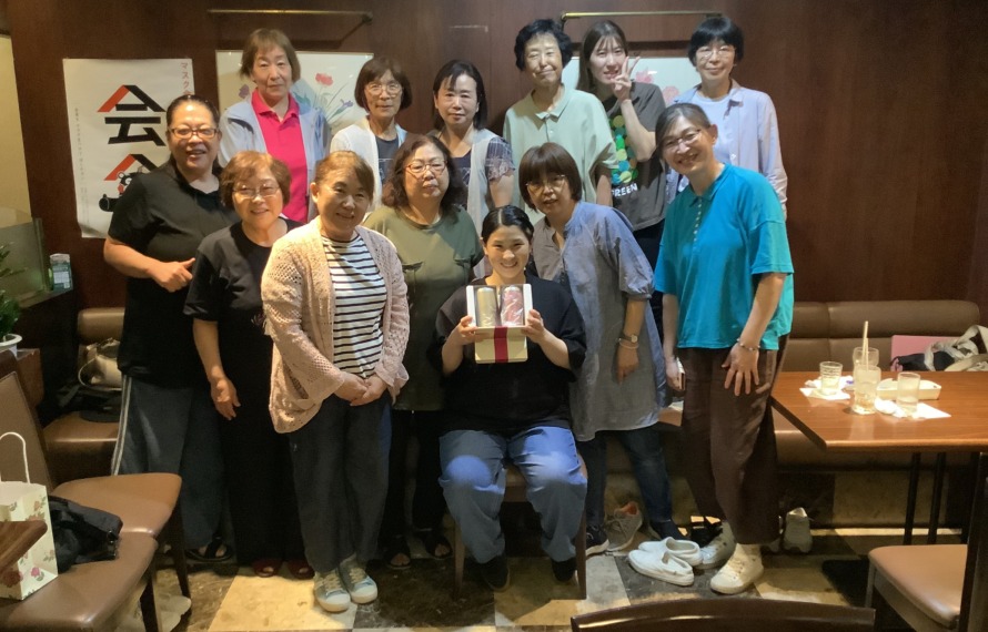 メンバーで記念撮影