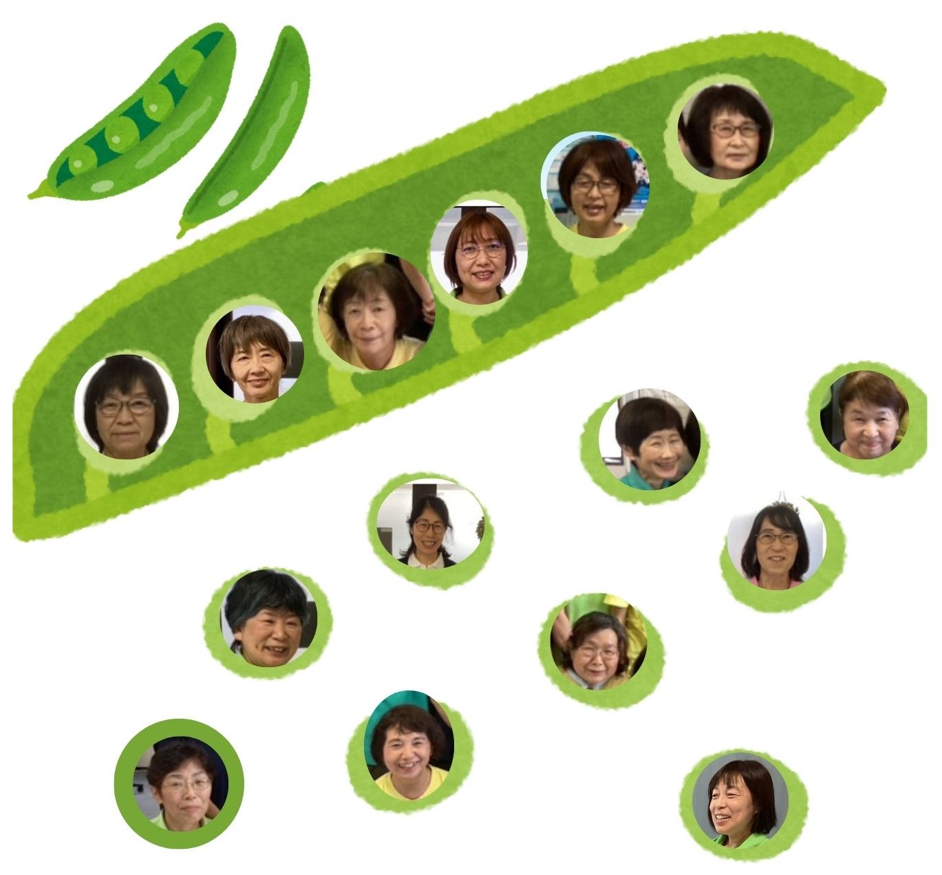 豆になったワーカー達