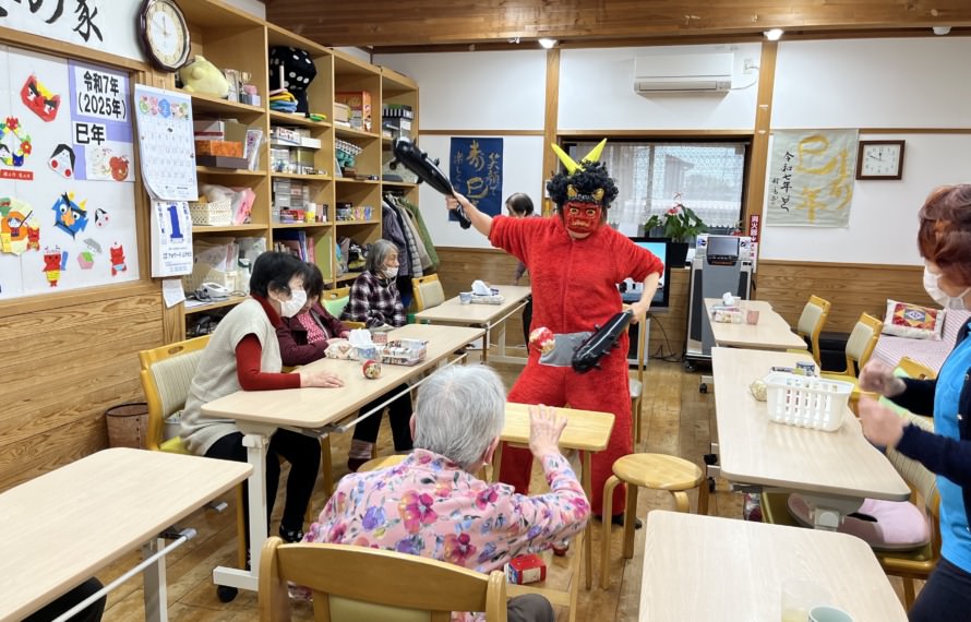 豆まき