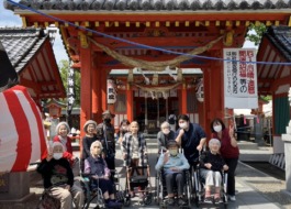 妙見宮でお参り