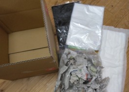 簡易トイレの準備品