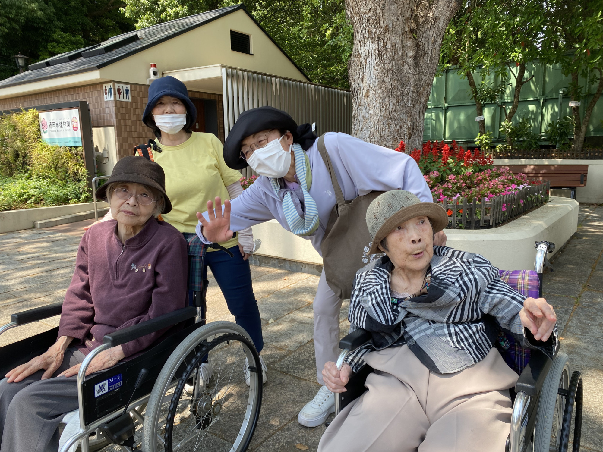 植物園内で撮った写真