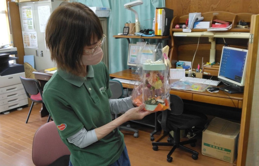 花と小田さん