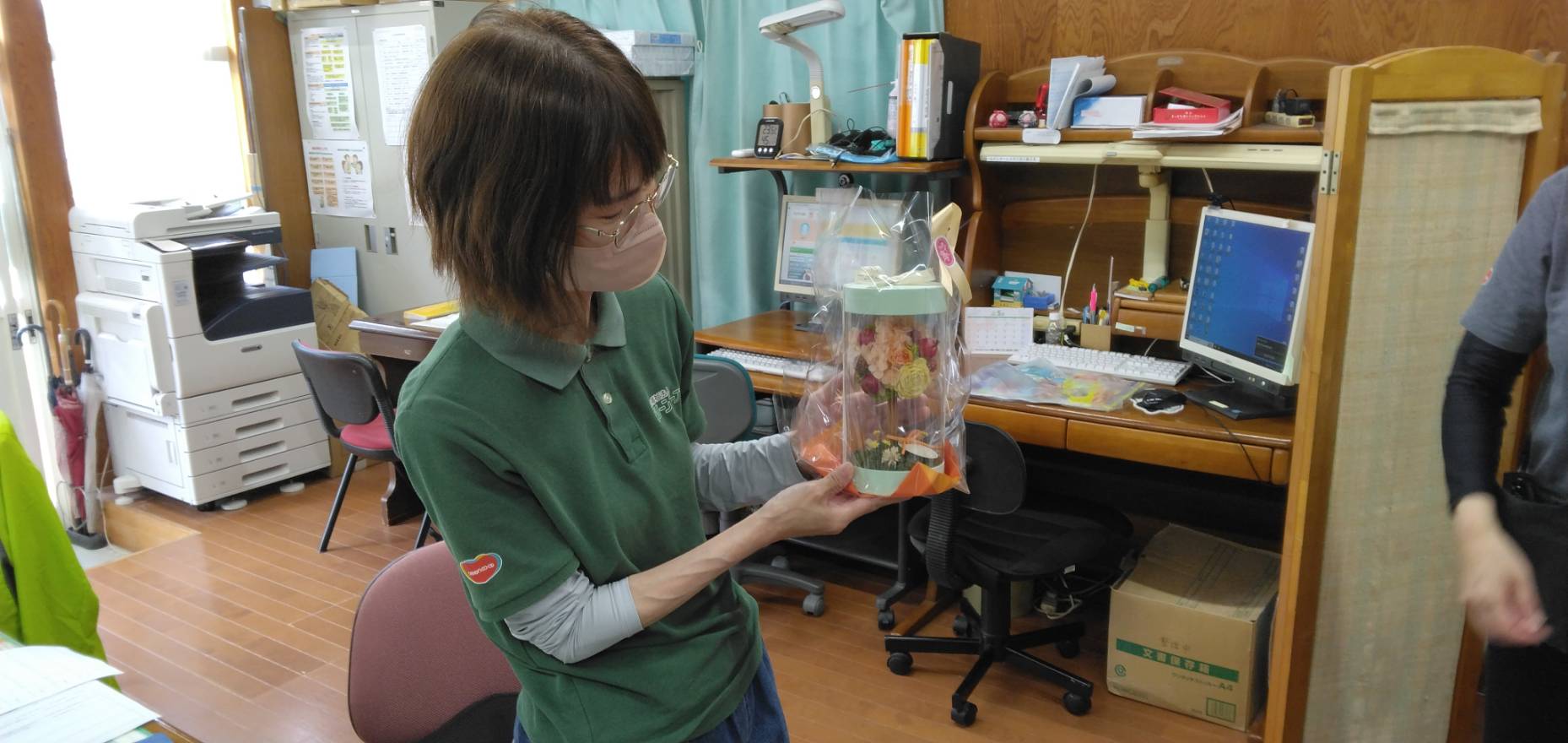 花と小田さん