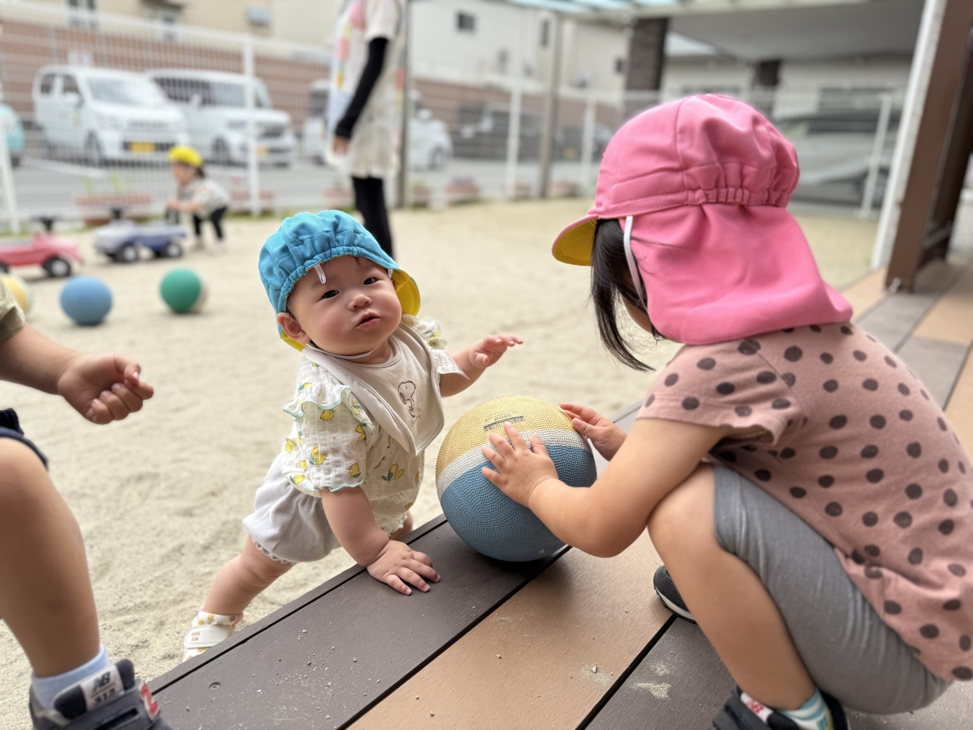 戸外遊び8枚