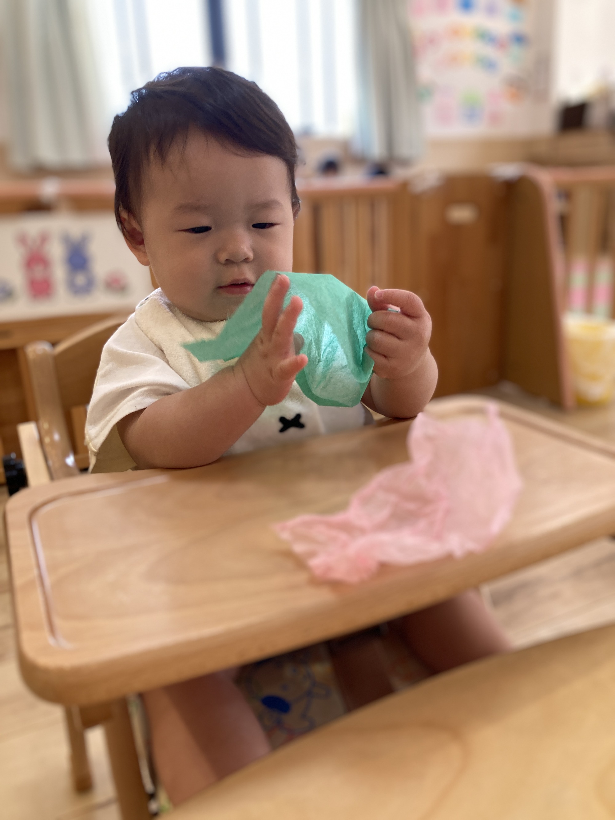 0歳児７月製作　9枚