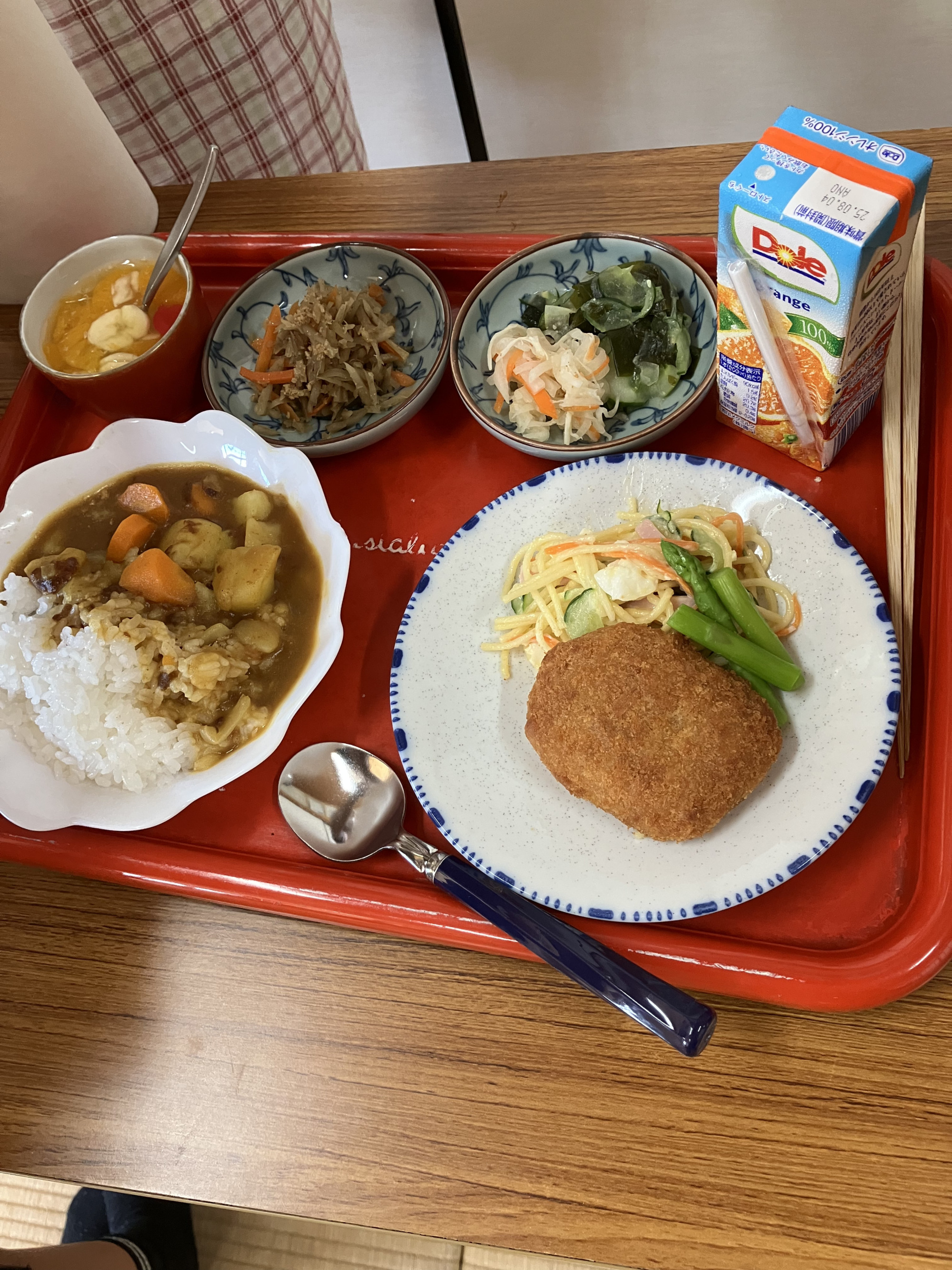ふれあい食堂のメニュー