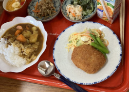 ふれあい食堂のメニュー