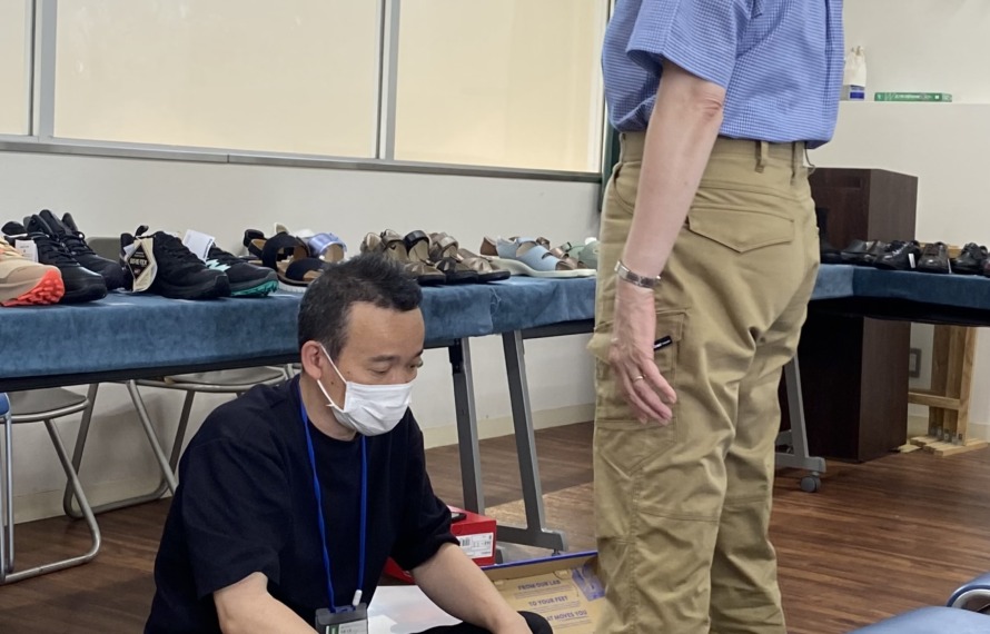 足と靴の相談会