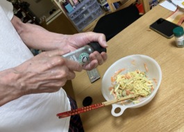 味付けをしています