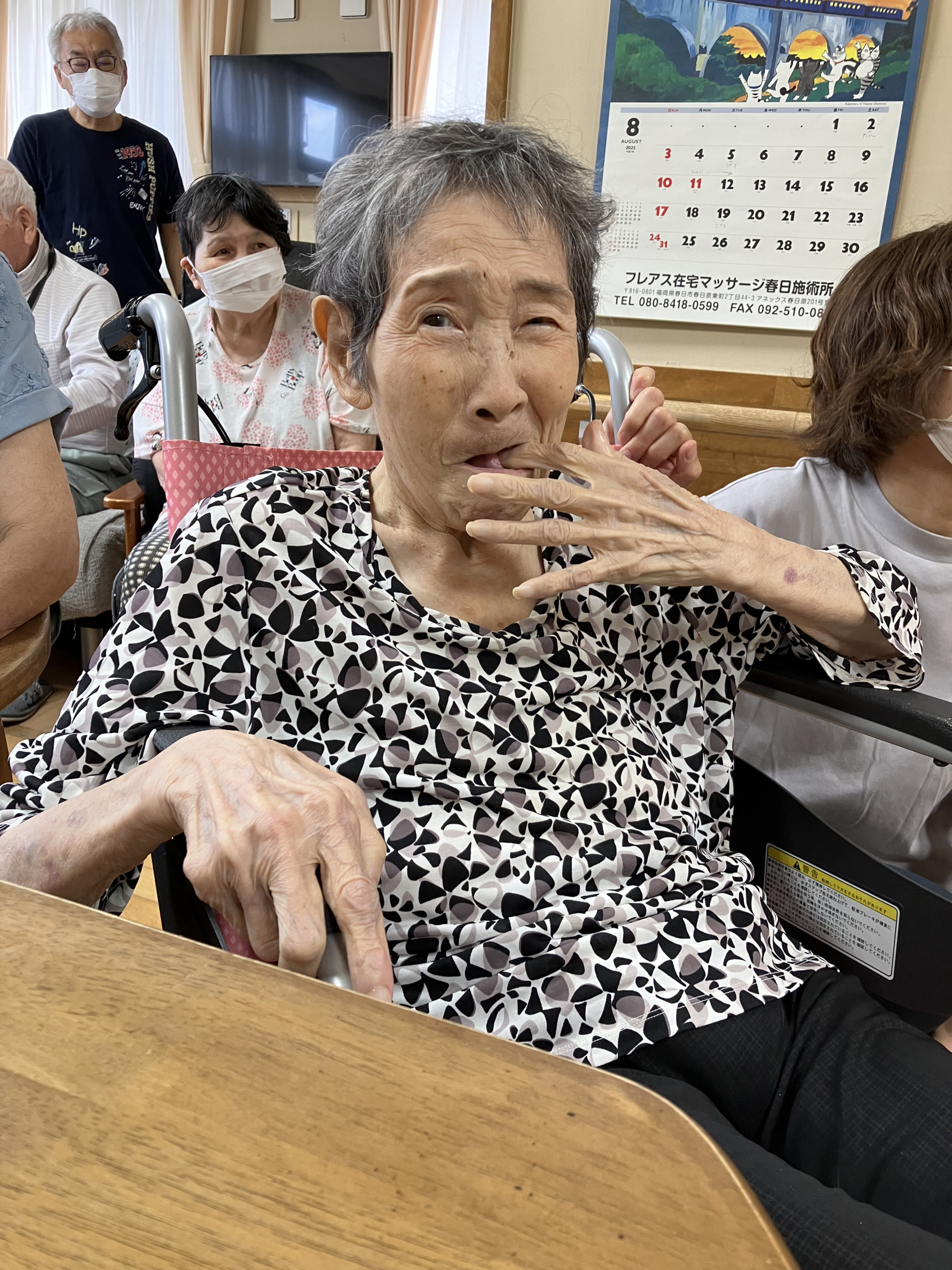 オレンジカフェの参加した利用者さん