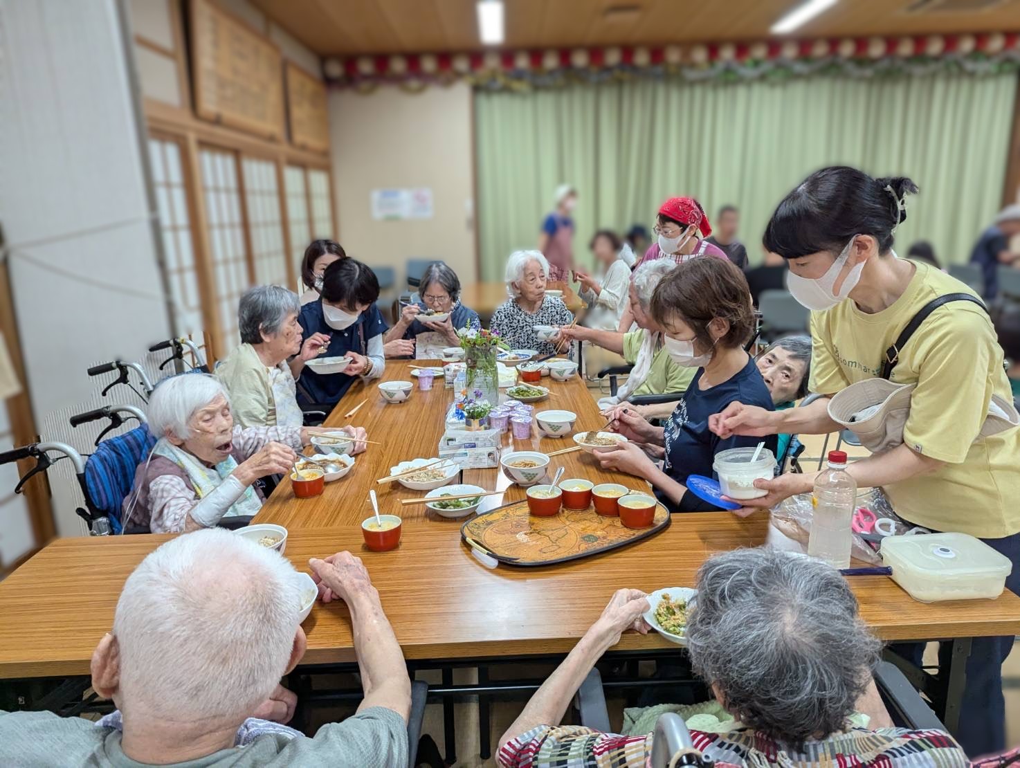 ふれあい食堂の様子