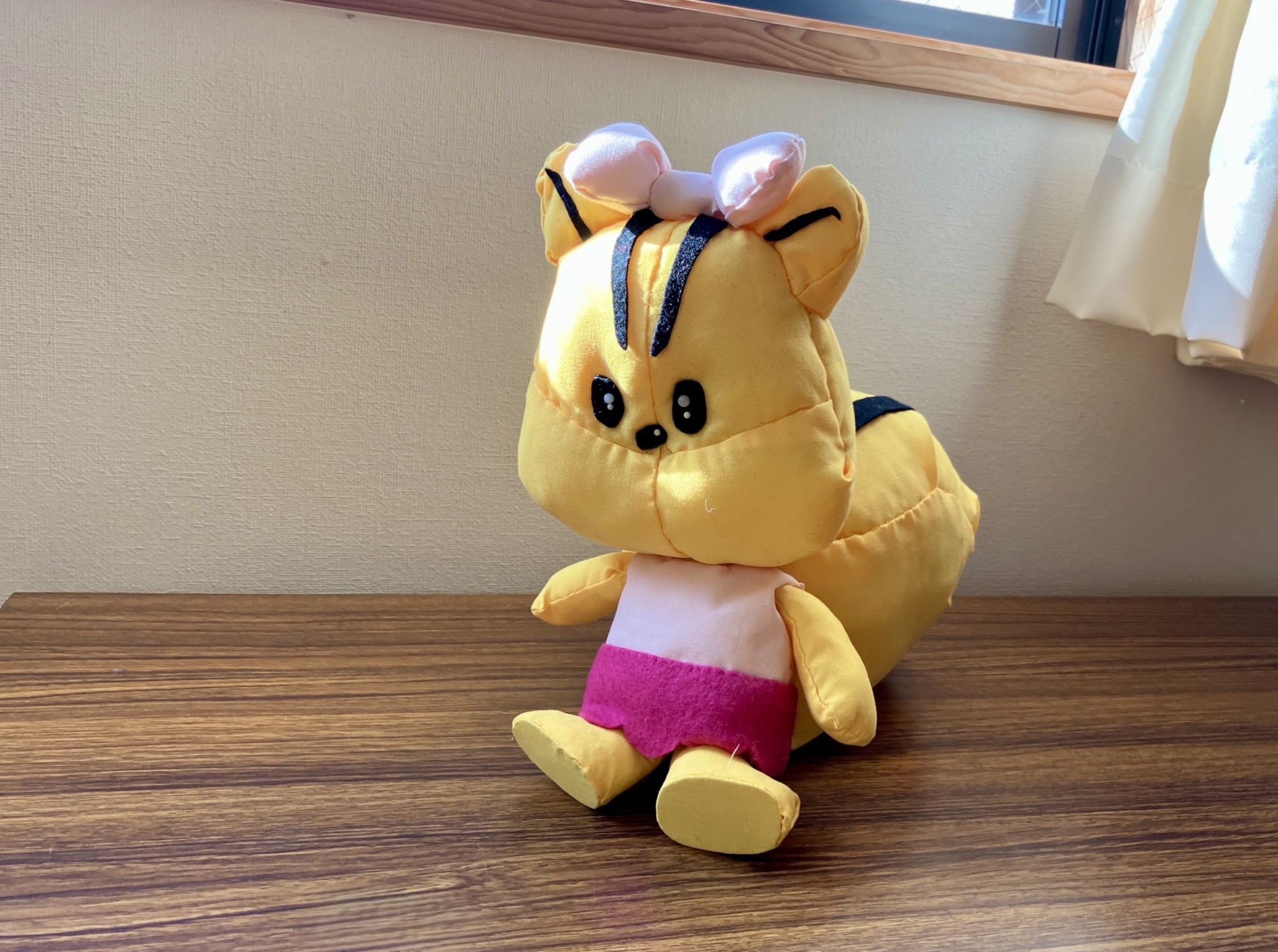 手作りのみどりちゃんぬいぐるみ