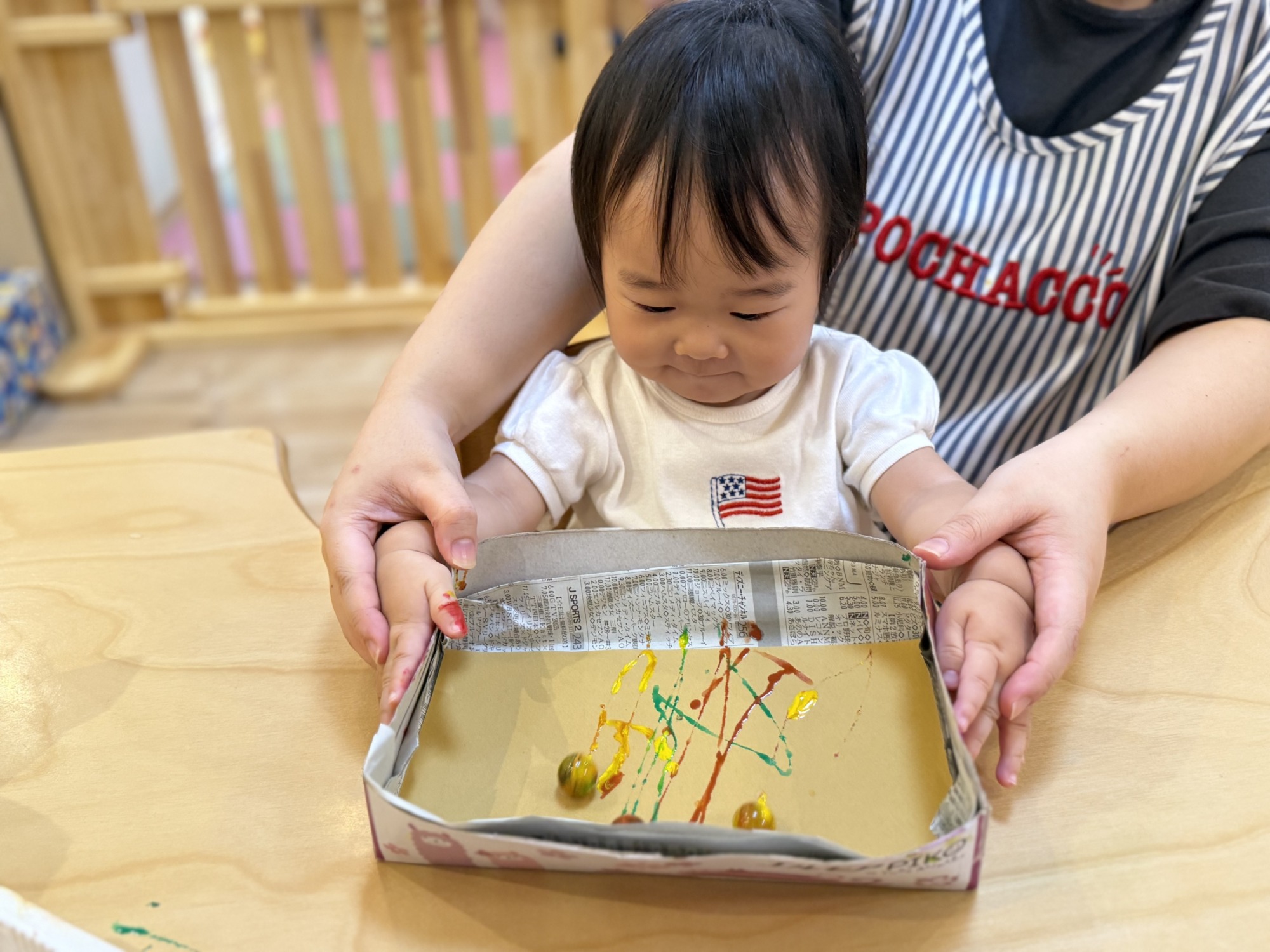 0歳児10月製作13枚