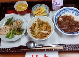 第2回ふれあい食堂のメニュー