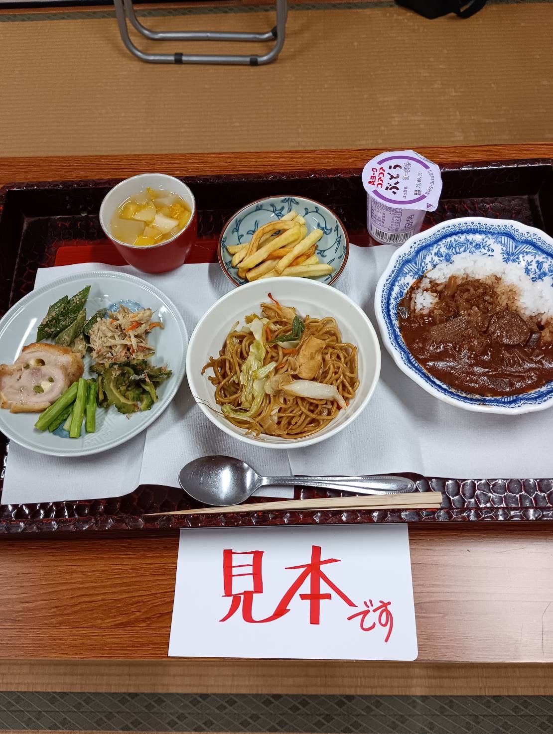 第2回ふれあい食堂のメニュー