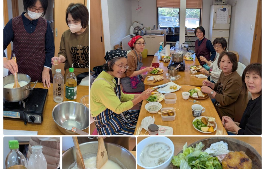 モッツァレラチーズのランチプレート作り