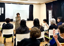 手話入門講座の様子