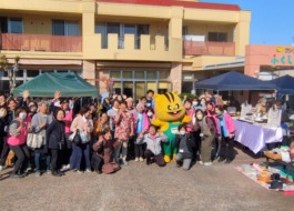 まつり開始前の集合写真