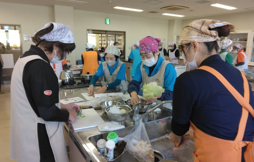 ねこのてとの合同調理実習