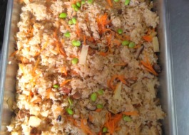 中華風炊き込みご飯の写真