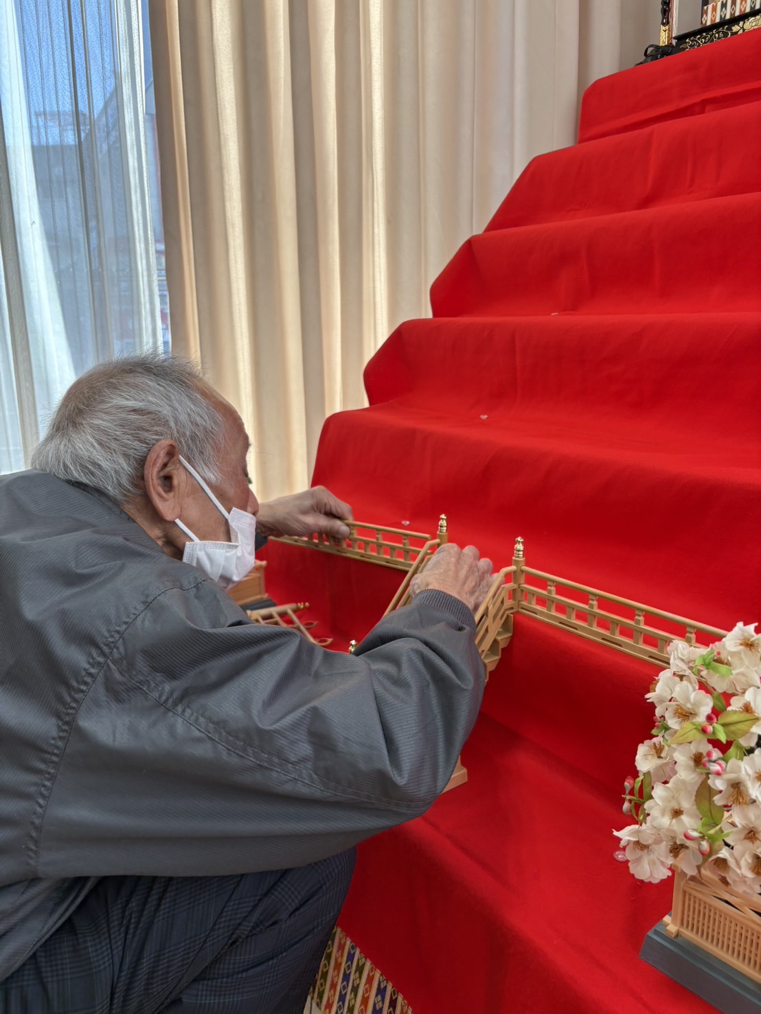 宮大工のような利用者さん