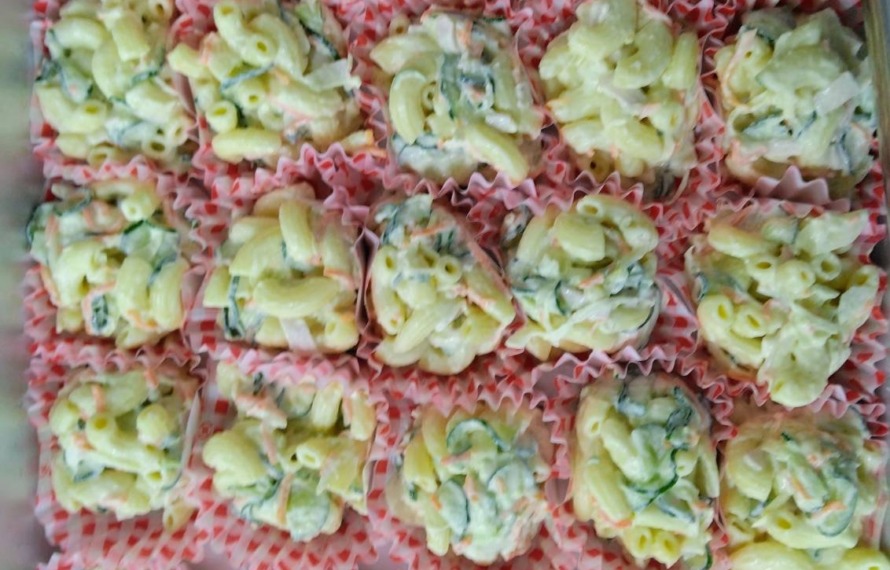 マカロニサラダの写真