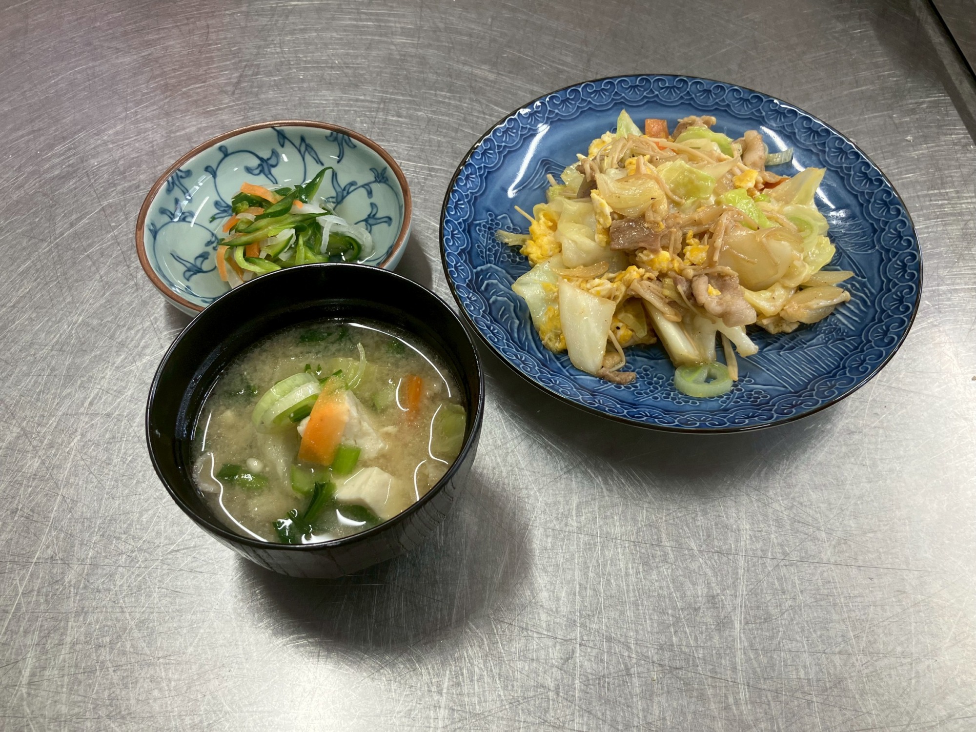 作った料理 豚肉野菜炒め