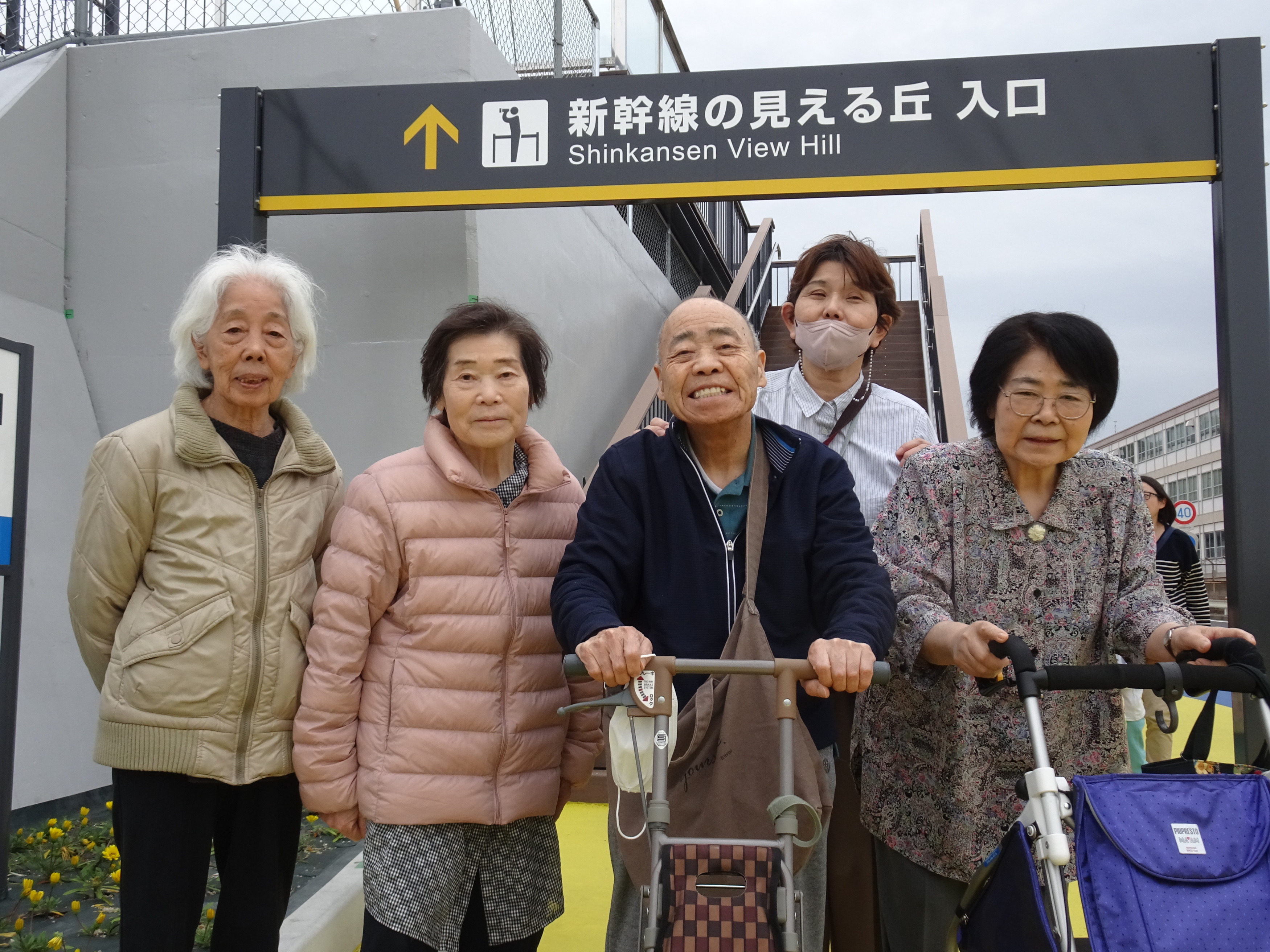 改札風の入口で撮った写真
