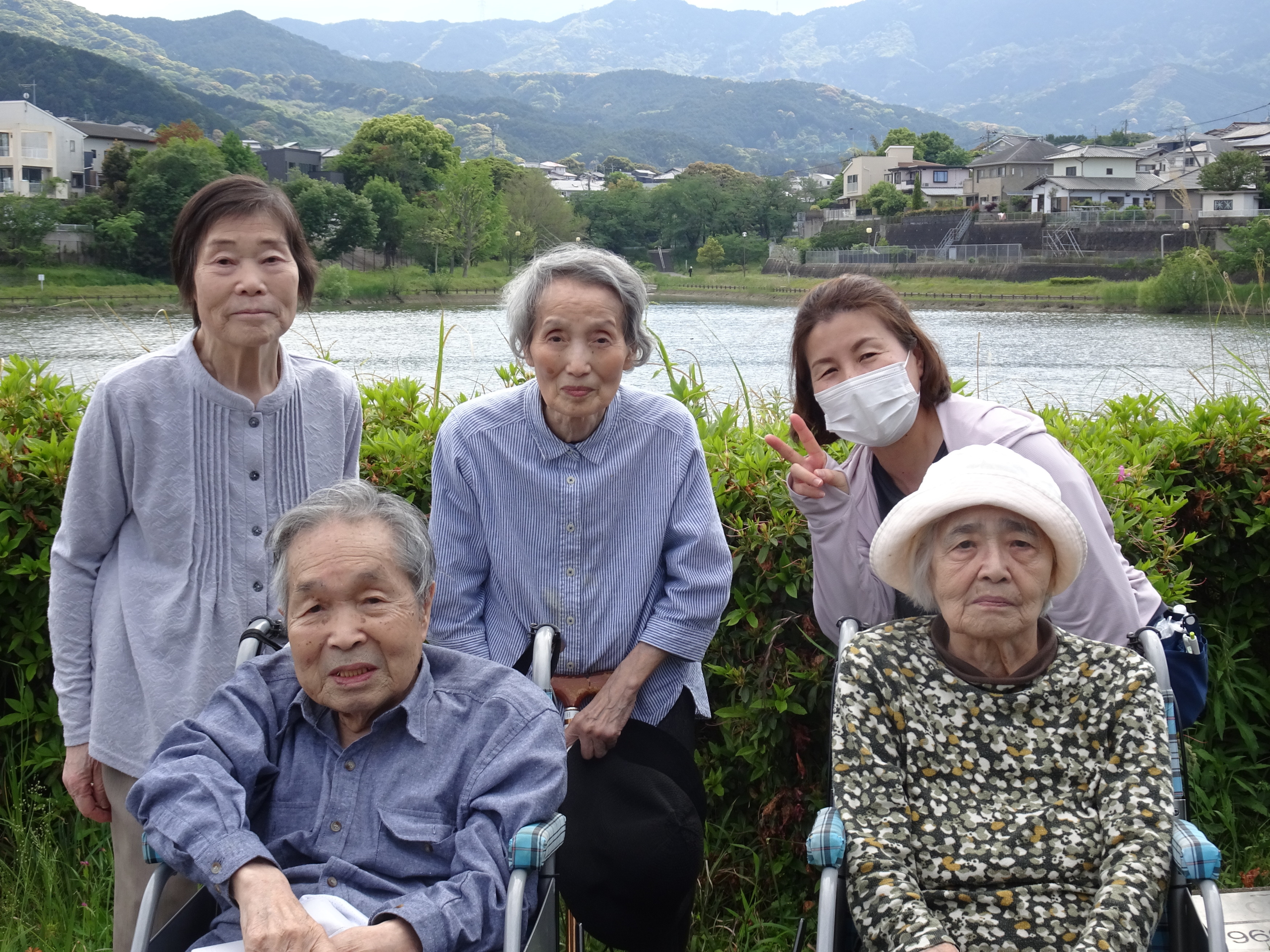 箱の池で撮った写真