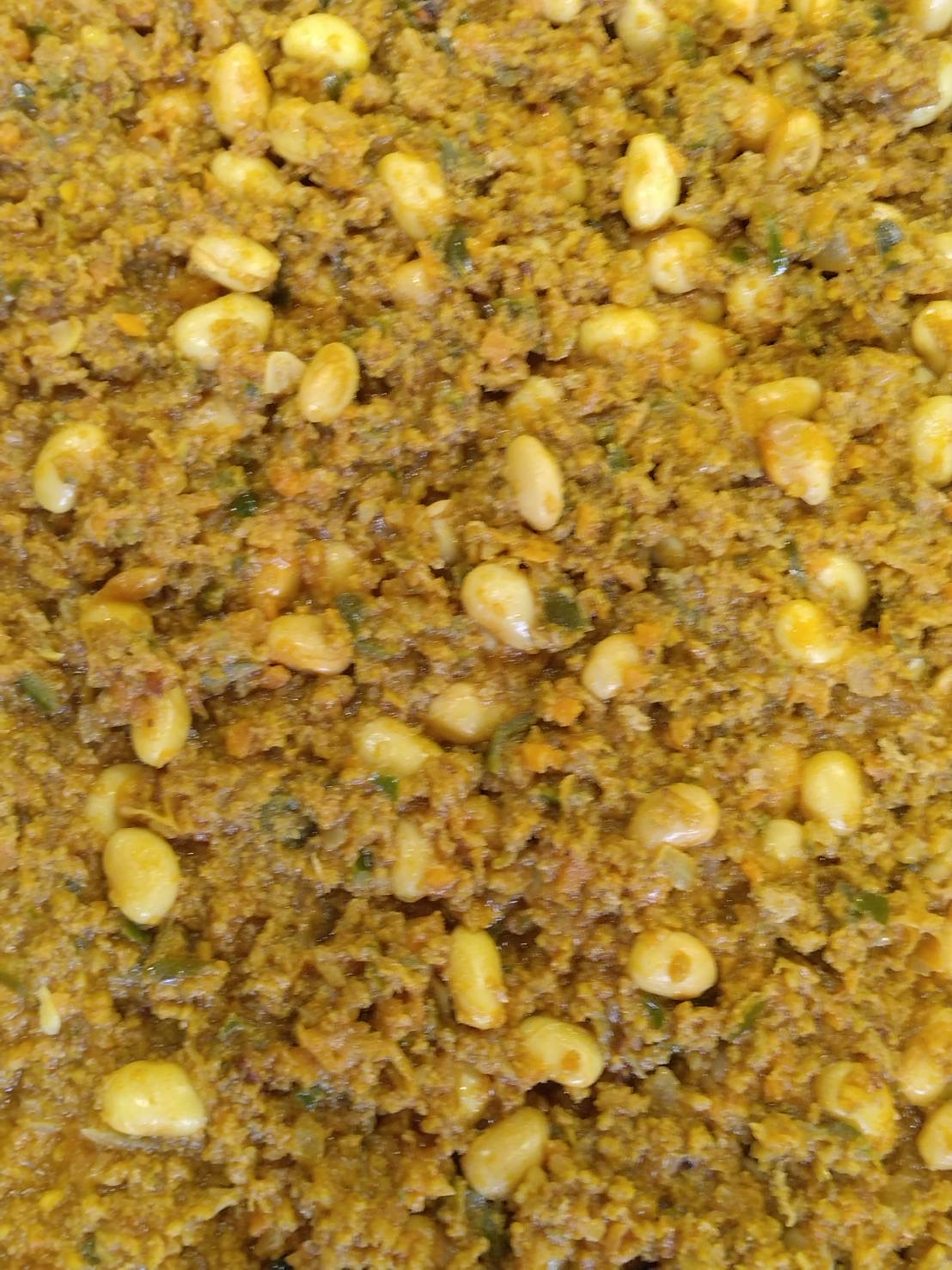 大豆たっぷりキーマカレーの写真