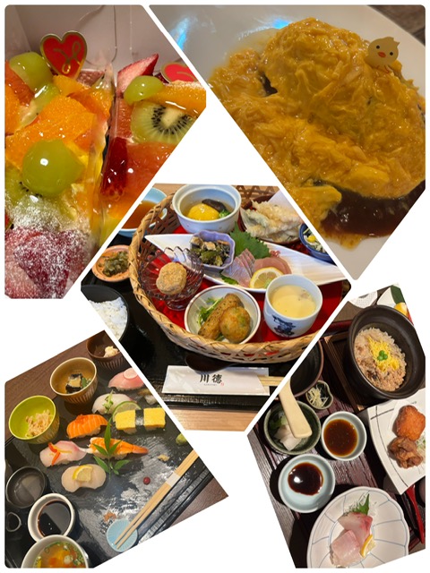 美味しいご飯やスイーツ