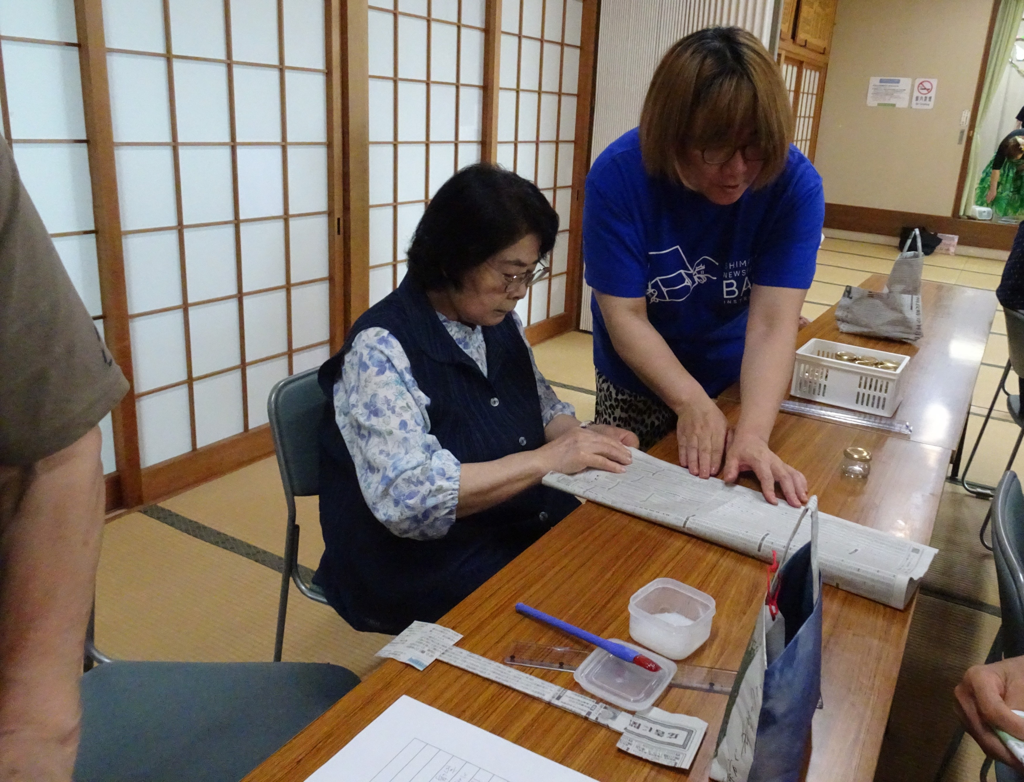先生に直接教えてもらう利用者さん