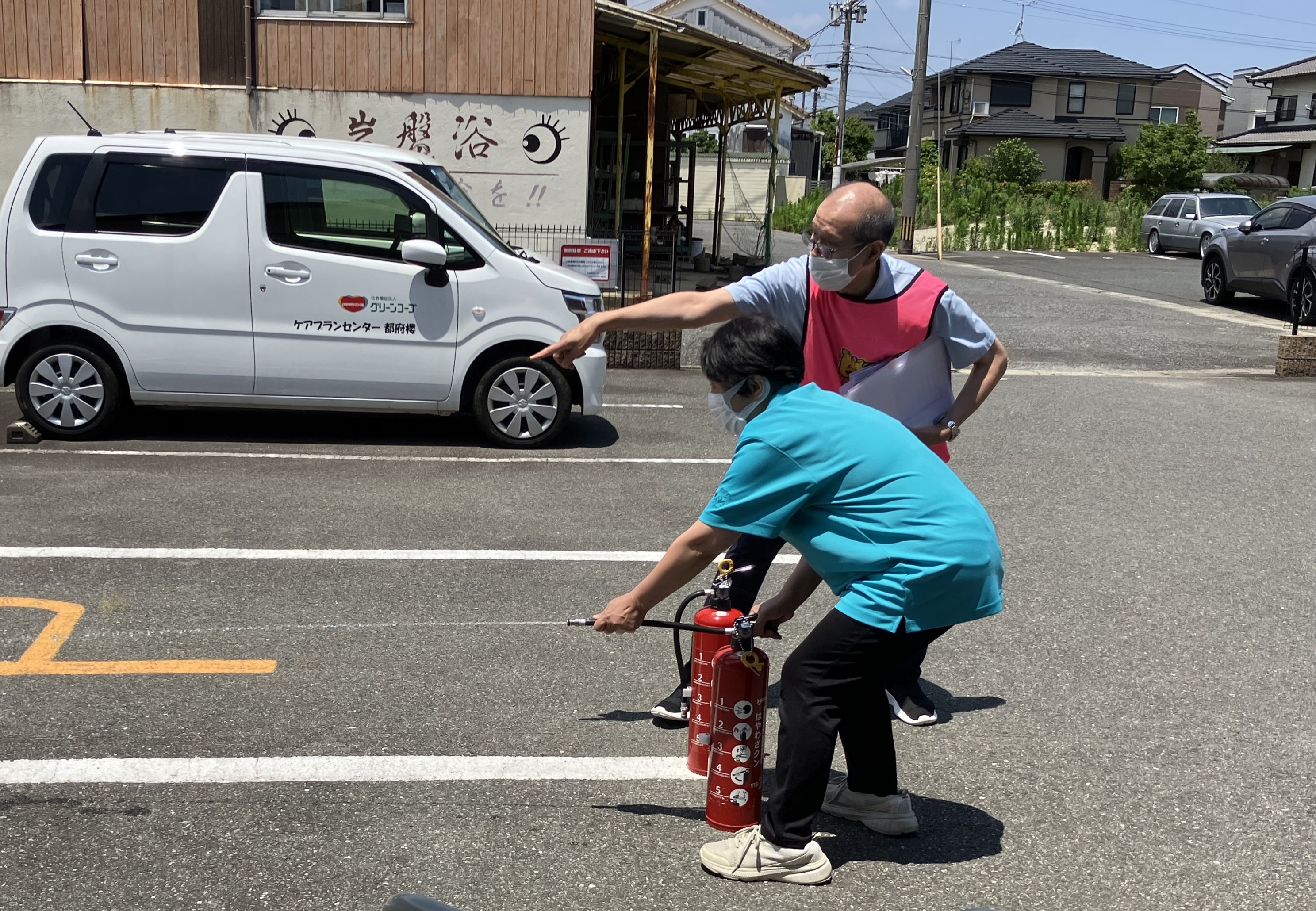 避難訓練 ～｜みんなの日記｜社会福祉法人グリーンコープ
