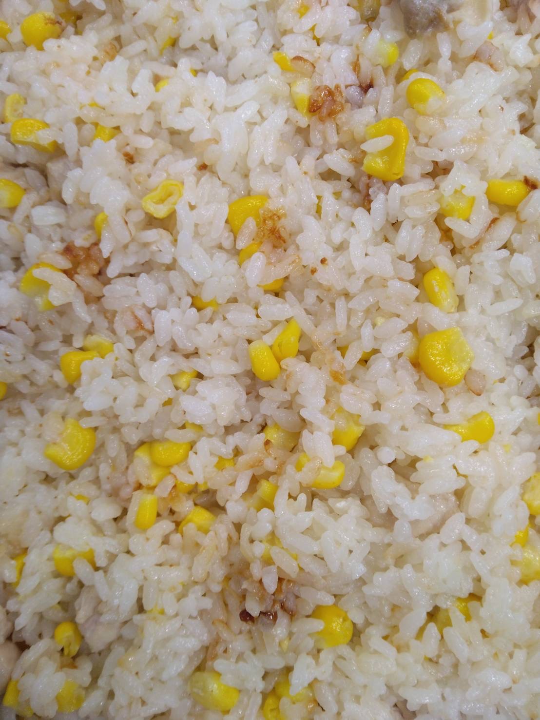鶏とコーンの洋風まぜご飯の写真