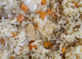 かしわご飯の写真