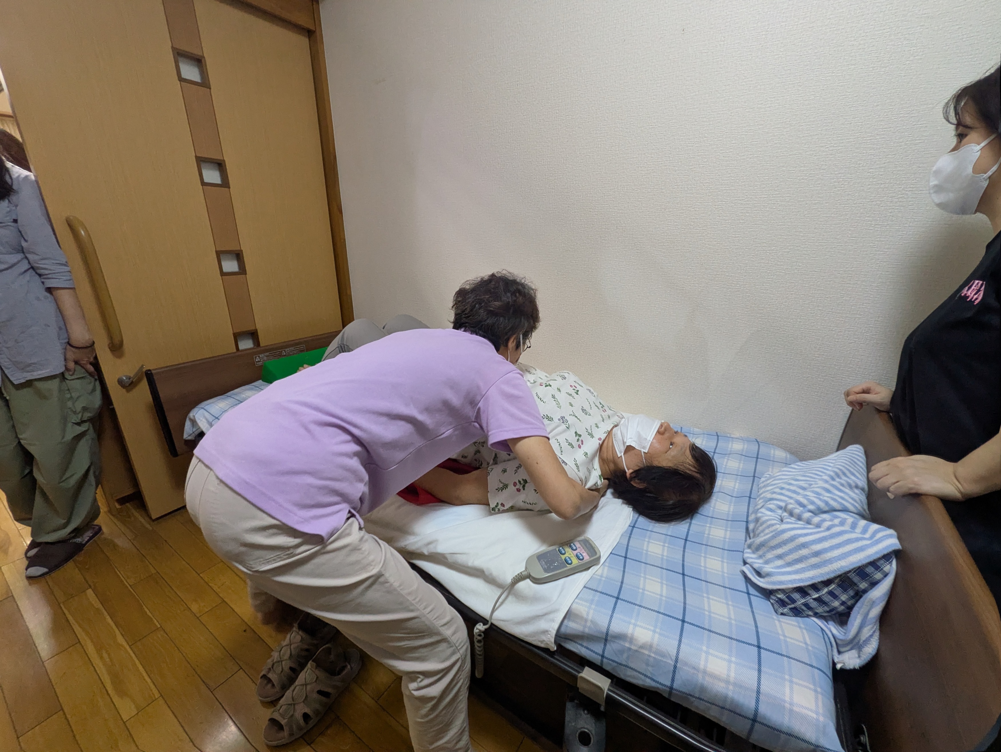 実技研修の様子