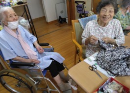 ボタン付け