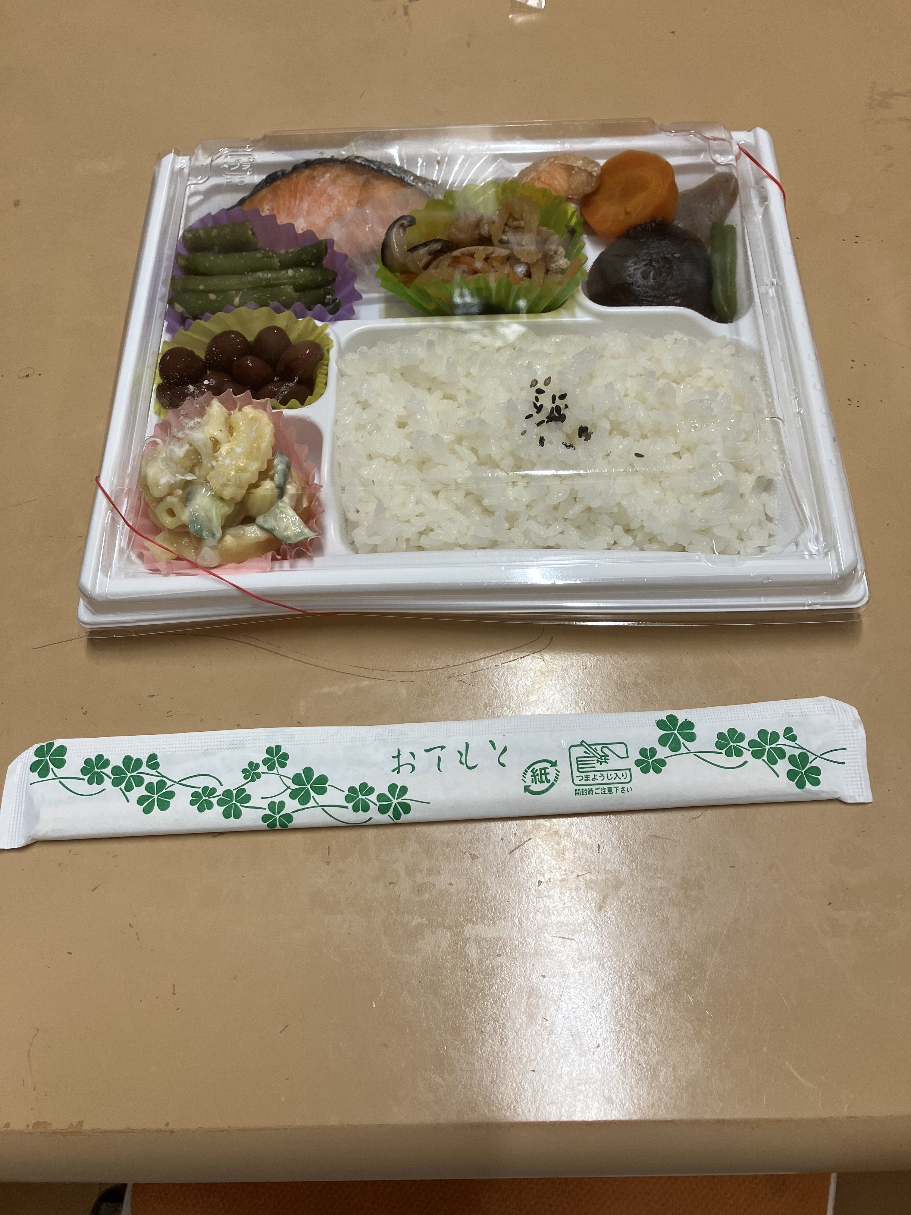仲間からの思いやり弁当