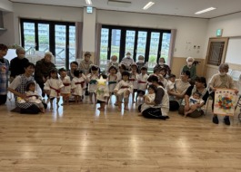 敬老の日のお祝い会交流　23枚